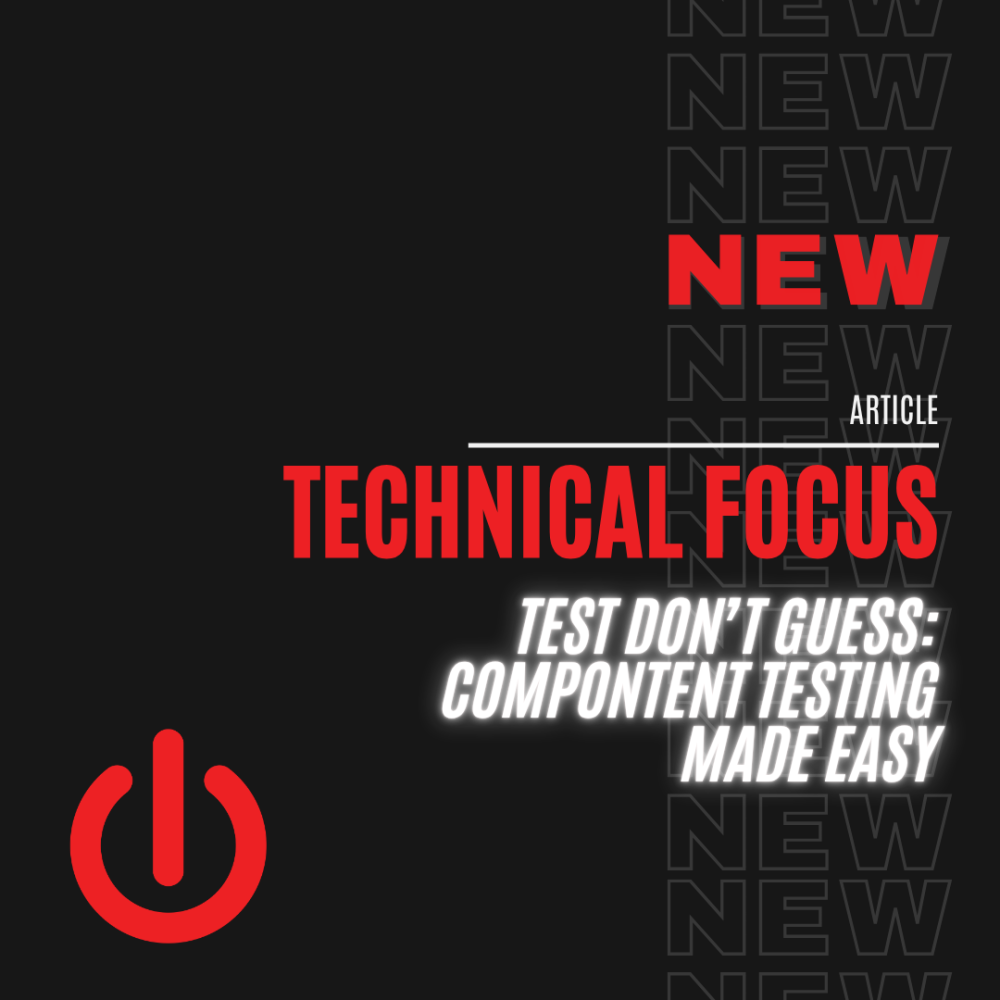 Component Testing Made Easy